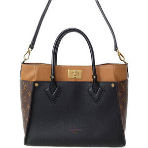 Louis Vuitton Monogram Leather Brown On My Side Bag